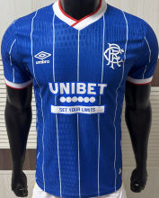 2026/27 Glasgow Rangers Home Blue Player Version Soccer Jersey