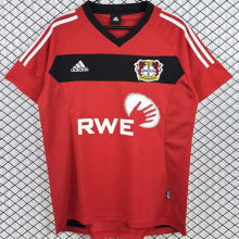2002/2004 Leverkusen Home Retro Soccer Jersey
