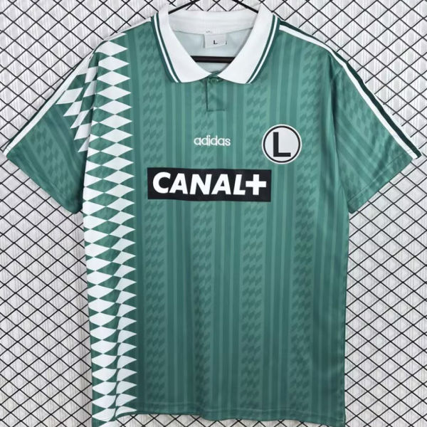 1995/1996 Legia Warsaw Home Fans Soccer Jersey 波兰华沙军团