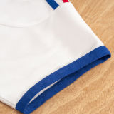 2002 France Away White Retro Soccer Jersey