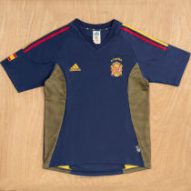 2002 Spain Third Retro Soccer Jersey