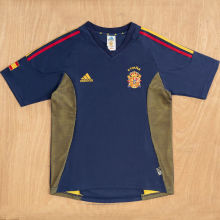 2002 Spain Third Retro Soccer Jersey