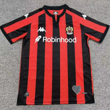 2026/27 Nice Home Red Black Fans Soccer Jersey