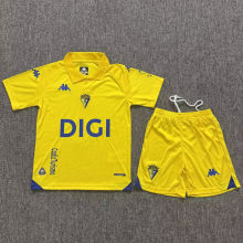 2026/27 Cadiz Home Yellow Kids Soccer Jersey