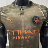 2026/27 Man City 4TH Player Version Soccer Jersey