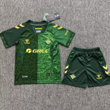 2026/27 R BTS Away Green Kids Soccer Jersey UCL Version 欧冠版