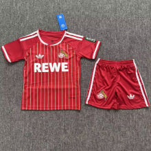2026/27 1. FC Köln Away Red Kids Soccer Jersey