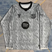 2026/27 BA Goalkeeper Grey Fans Long Sleeve Soccer Jersey