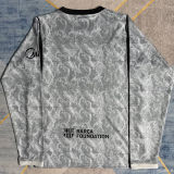 2026/27 BA Goalkeeper Grey Fans Long Sleeve Soccer Jersey