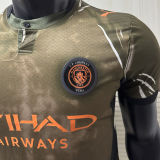 2026/27 Man City 4TH Player Version Soccer Jersey