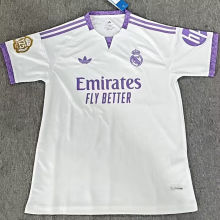 2026/27 RM 125TH Anniversary White Fans Soccer Jersey