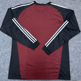 2026/27 Spain Goalkeeper Red Fans Long Sleeve Soccer Jersey （2 Stars 2星）