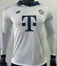 2026/27 BFC Away White Player Version Long Sleeve Soccer Jersey