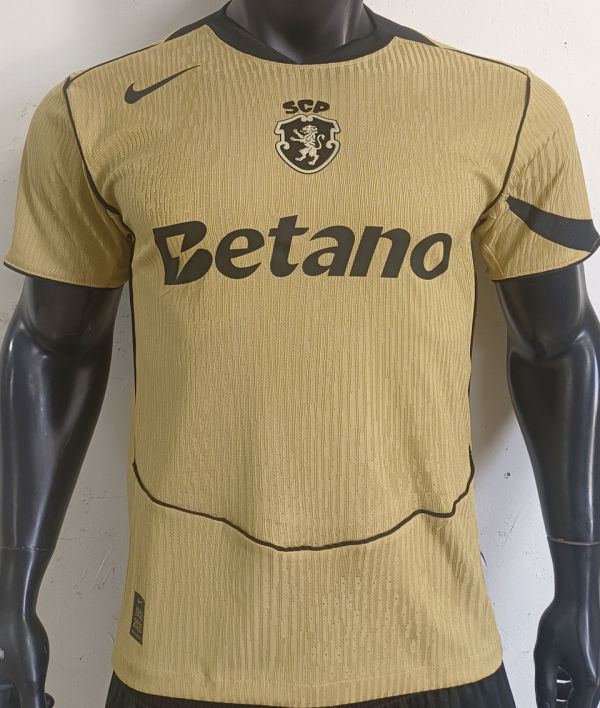 2026/27 Sporting Lisbon Away Player Version Soccer Jersey  里斯本
