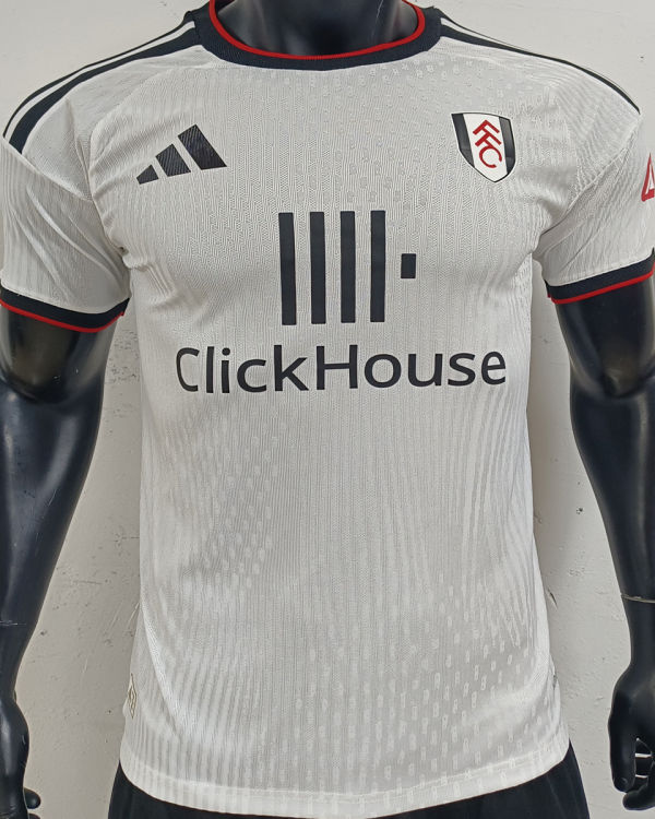 2026/27 Fulham Home White Player Version Soccer Jersey