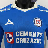 2026/27 Cruz Azul Home Player Version Long Sleeve Soccer Jersey