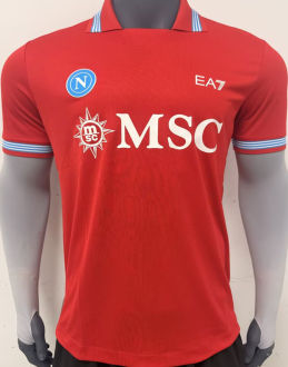2026/27 Napoli Third Red Player Version Soccer Jersey