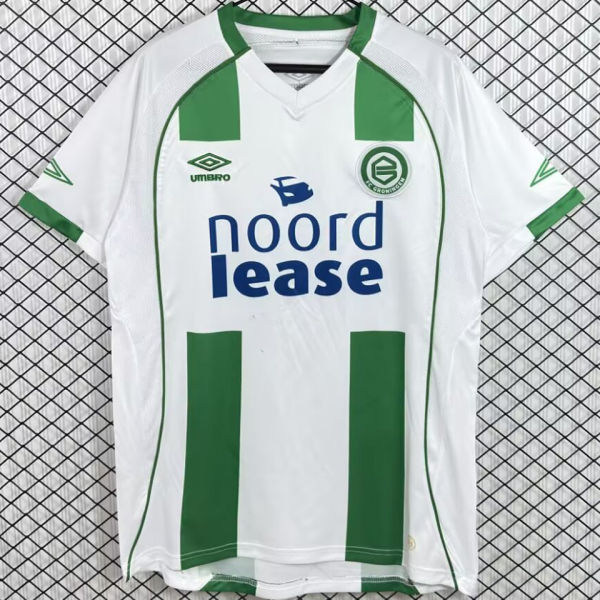 2007/2008 Groningen Home Retro Soccer Jersey