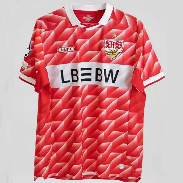 2026/27 VFB Stuttgart Red UCL Version Fans Soccer Jersey