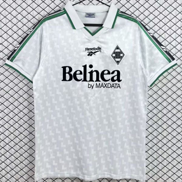 1998/1999 Monchengladbach Home White Retro Jersey