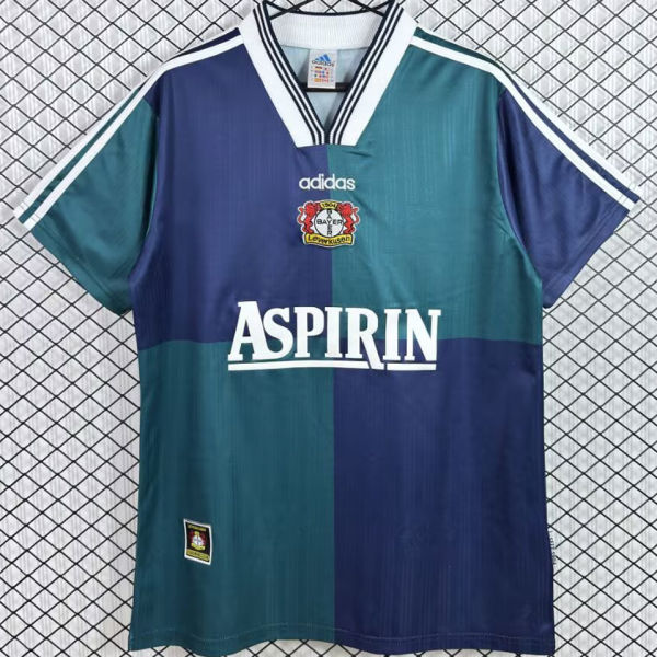 1997/1999 Leverkusen Away Retro Soccer Jersey