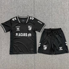 2026/27 Vitoria Guimaraes Away Black Kids Soccer Jersey 吉马良斯