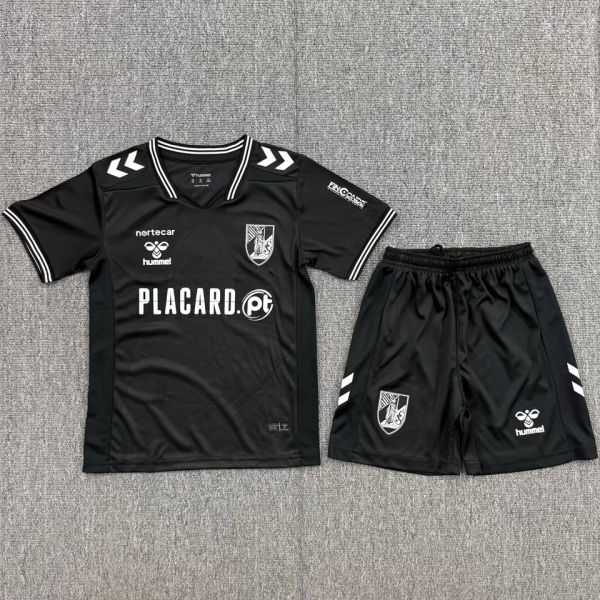 2026/27 Vitoria Guimaraes Away Black Kids Soccer Jersey 吉马良斯