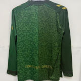 2026/27 R BTS Away Green Fans Long Sleeve Soccer Jersey UCL Version 欧冠版