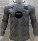 2026/27 BA Goalkeeper Grey Player Version Long Sleeve Soccer Jersey