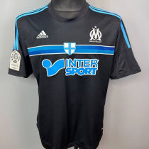 2014/2015 Marseille Third Black Retro Soccer Jersey
