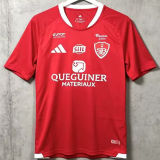 2026/27 Brestois Home Red Fans Soccer Jersey