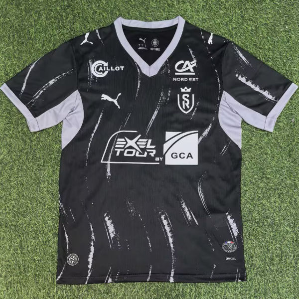 2026/27 Stade de Reims Third Black Fans Soccer Jersey  兰斯