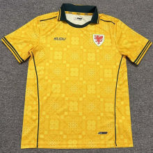 2027/28 Wales Away Yellow Fans Soccer Jersey