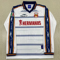 1999/2000  Monarcas Morelia Away Long Sleeve Retro Soccer Jersey