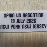 2026/27 Argentina 1:1 Quality MESSI Farewell Match Fans Soccer Jersey