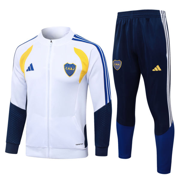 2026/27 Boca White Jacket Tracksuit #A26098