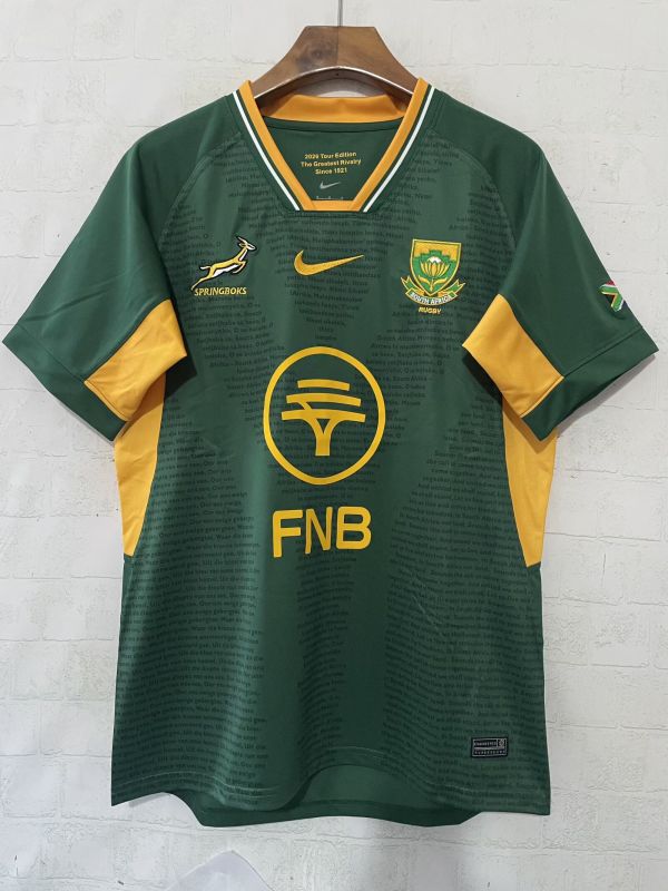 2026/27 South Africa Home Green Rugby Jersey