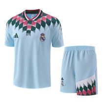 2026/27 RM Light Blue Retro Training Jersey (A Set)