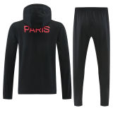 2026/27 PSG Black Windbreaker Jacket （A Set）