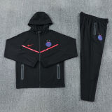 2026/27 PSG Black Windbreaker Jacket （A Set）