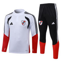 2026/27 River Plate White Sweater Tracksuit  #B26101