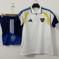 2026/27 Boca White Training Jersey 有拉链 (A Set)