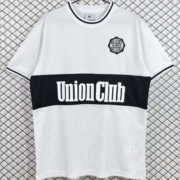 1979 Club Olimpia Home White Retro Soccer Jersey
