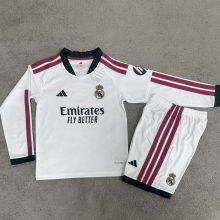 2026/27 RM Home Kids Long Sleeve Soccer Jersey