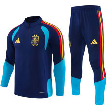 2026/27 Spain Royal Blue Sweater Tracksuit（2 Stars 2星）