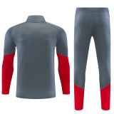 2026/27 Roma Grey Sweater Tracksuit