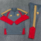 2026/27 Roma Grey Sweater Tracksuit