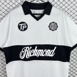 1990 Club Olimpia Home White Retro Soccer Jersey