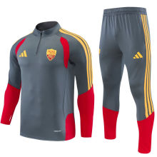 2026/27 Roma Grey Sweater Tracksuit