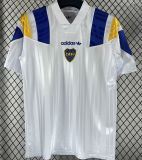 2026/27 Boca White Retro Style Fans Soccer Jersey